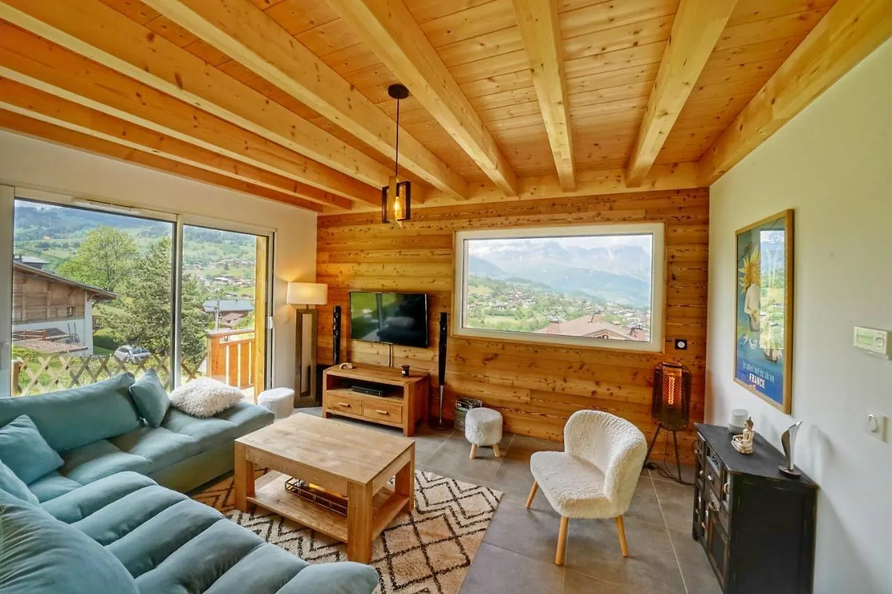 Magnifique Chalet Neuf 8 Pers, 800 M Telecabine Princesse Megeve Combloux 0*,